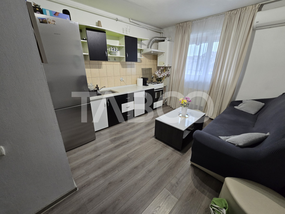 Apartament de vanzare 2 camere mobilat utilat Terezian