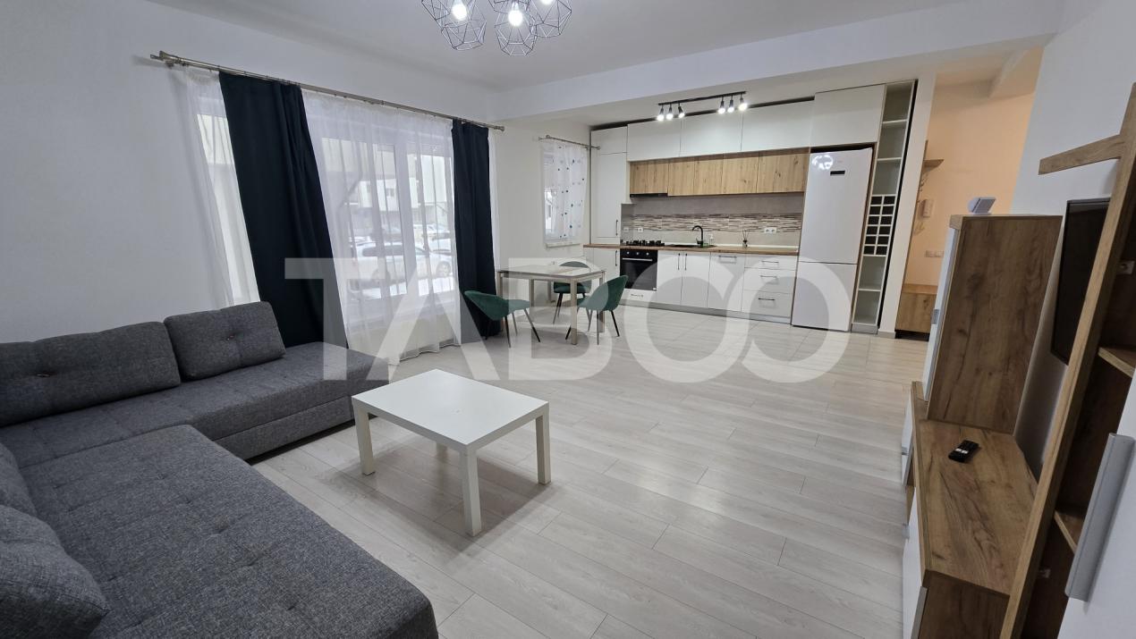 Apartament de vanzare 2 camere mobilate si utilate in zona Selimbar