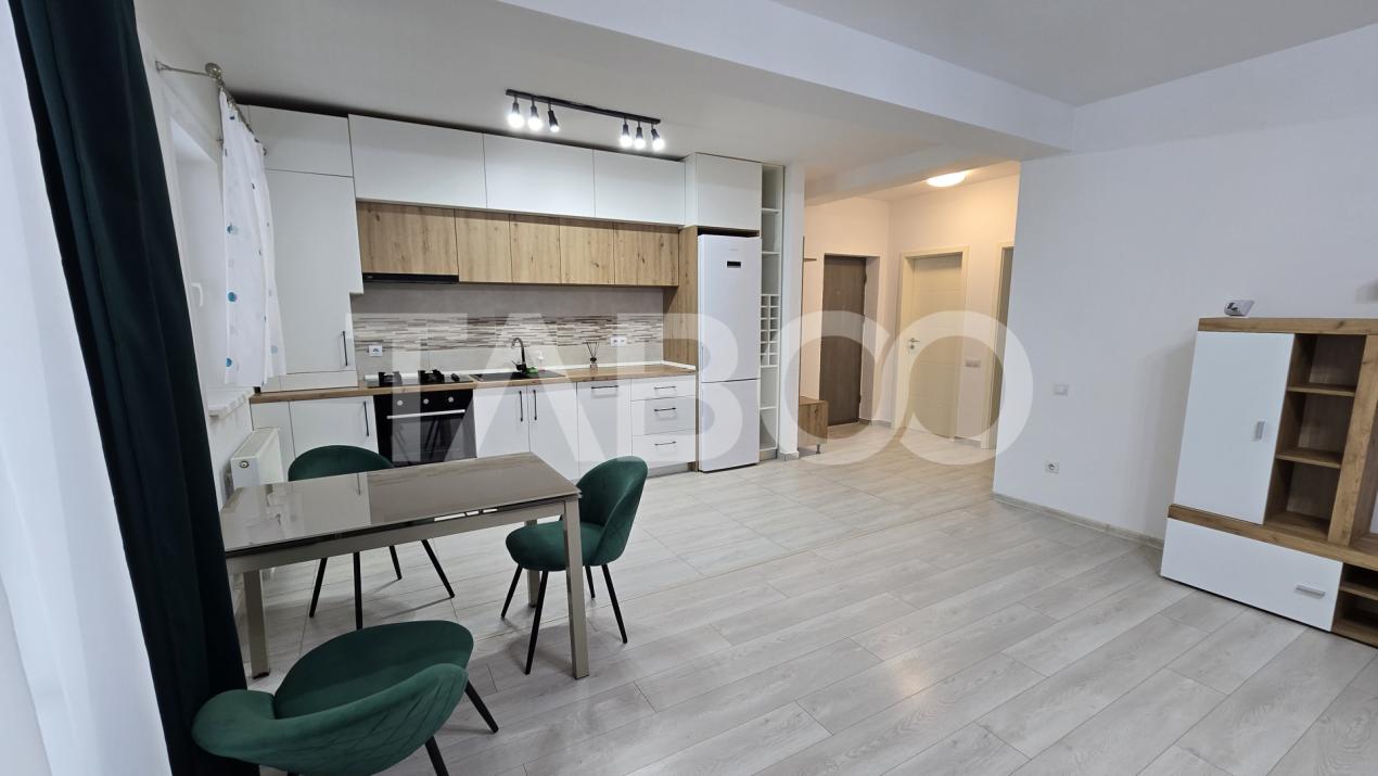 Apartament de vanzare 2 camere mobilate si utilate in zona Selimbar