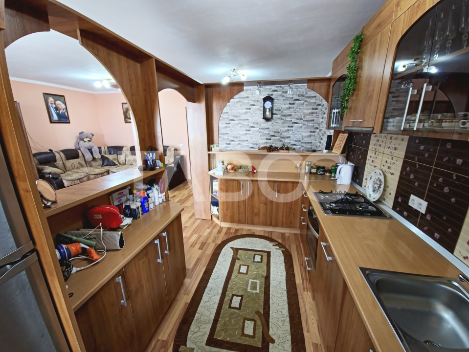 Apartament de vanzare 2 camere terasa mobilat utilat Terezian