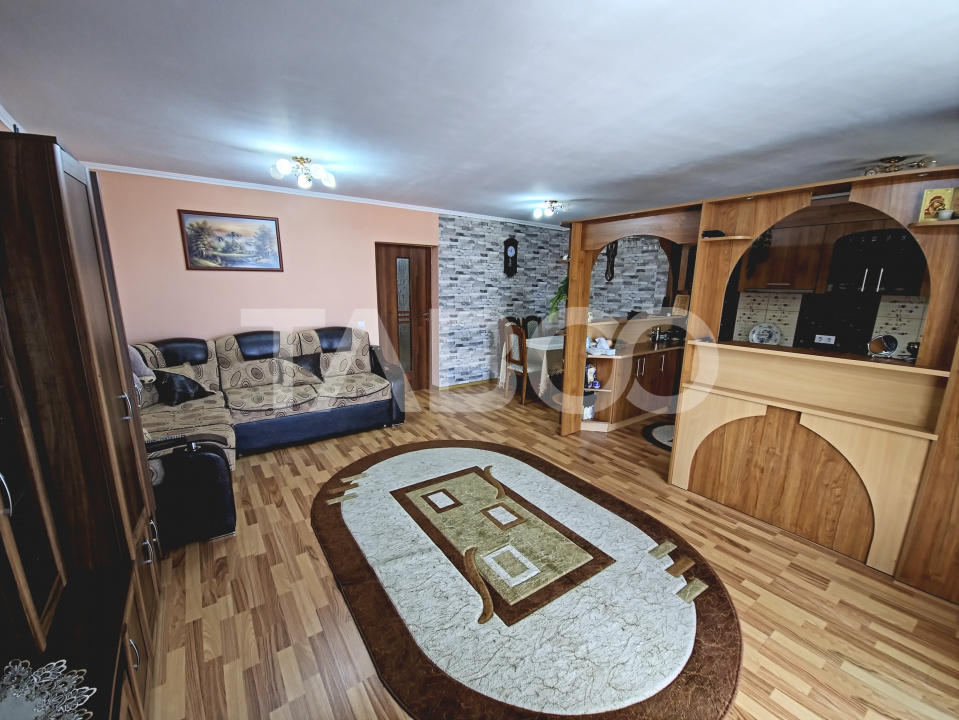 Apartament de vanzare 2 camere terasa mobilat utilat Terezian