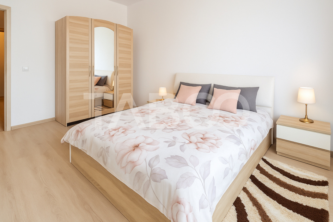 Apartament de vanzare 3 camere 2 bai balcon parcare intrare Selimbar