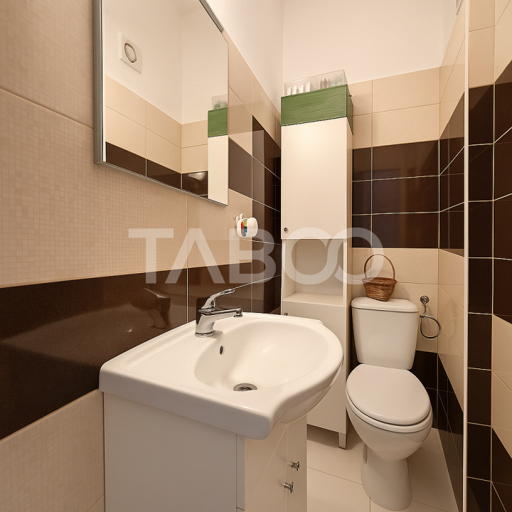 Apartament de vanzare 3 camere 2 bai balcon parcare intrare Selimbar
