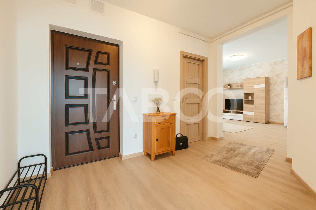 Apartament de vanzare 3 camere 2 bai balcon parcare intrare Selimbar
