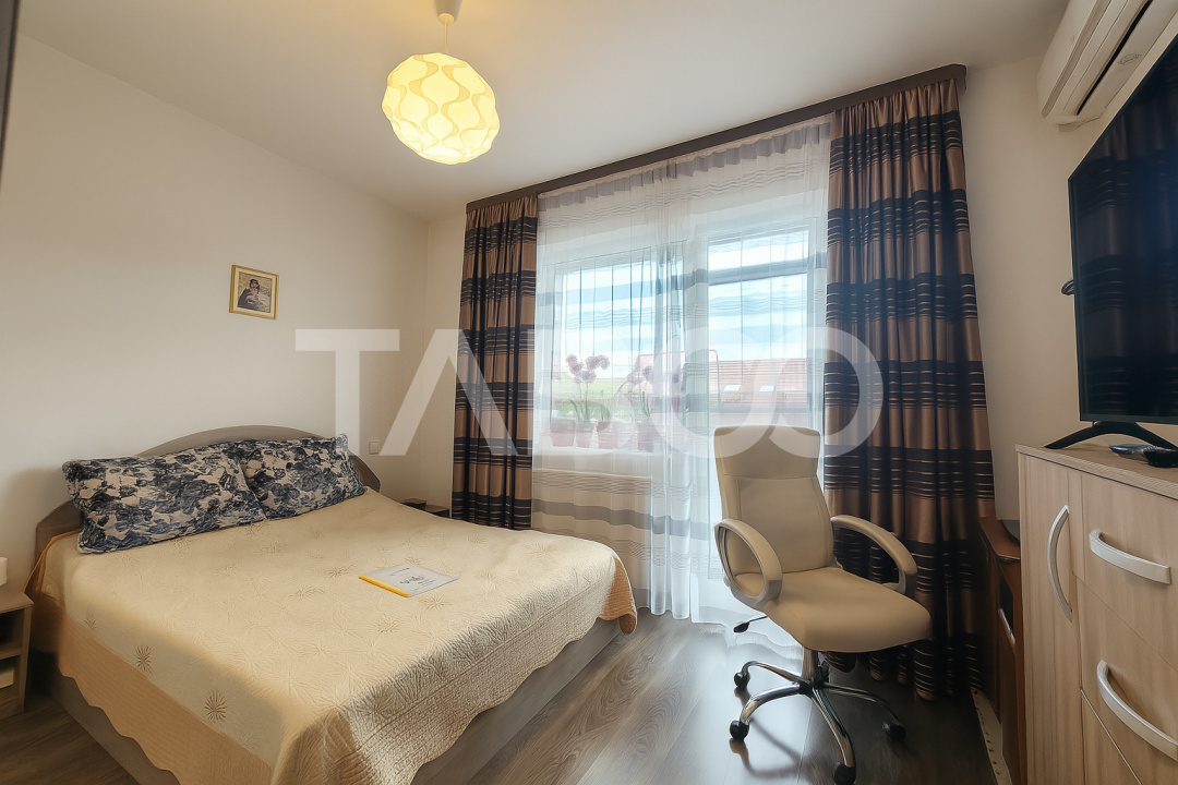 Apartament de vanzare 3 camere 2 bai etaj 1 zona Brana Selimbar