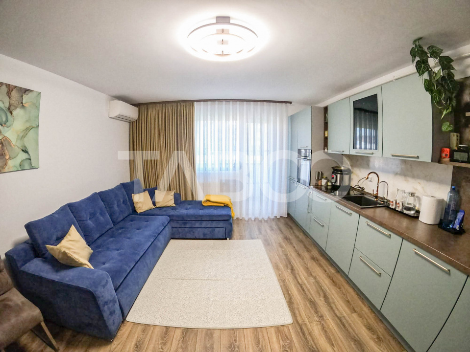 Apartament de vanzare 3 camere 2 bai gradina 109mp si parcare Selimbar