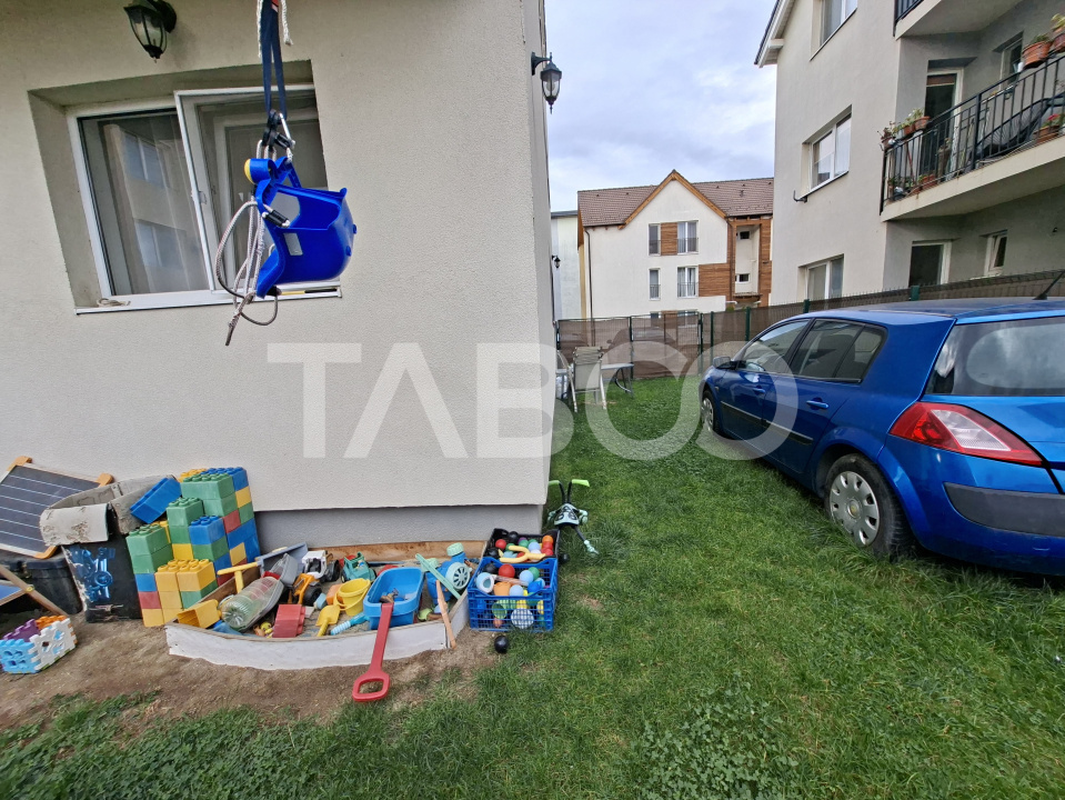 Apartament de vanzare 3 camere 2 bai gradina 74mp si parcare Selimbar