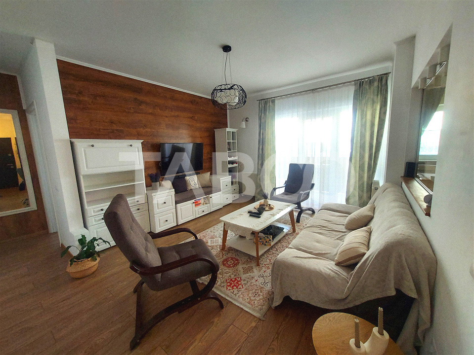 Apartament de vanzare 3 camere 70 mpu etaj 1 dressing 2 balcoane in Sibiu - Armoniei