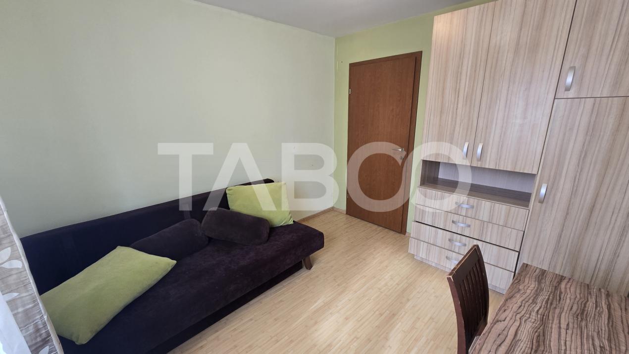 Apartament de vanzare 3 camere 70mp mobilat utilat balcon zona Rahovei