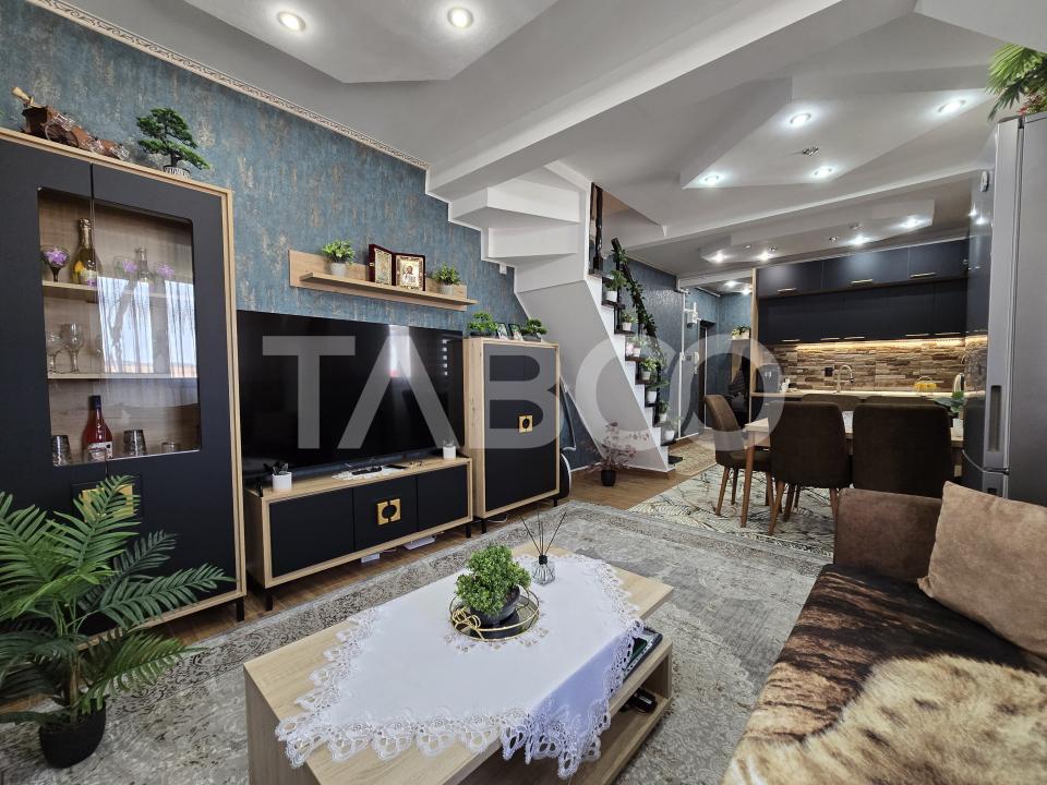 Apartament de vanzare 3 camere balcon mobilat totul nou Mihai Viteazul