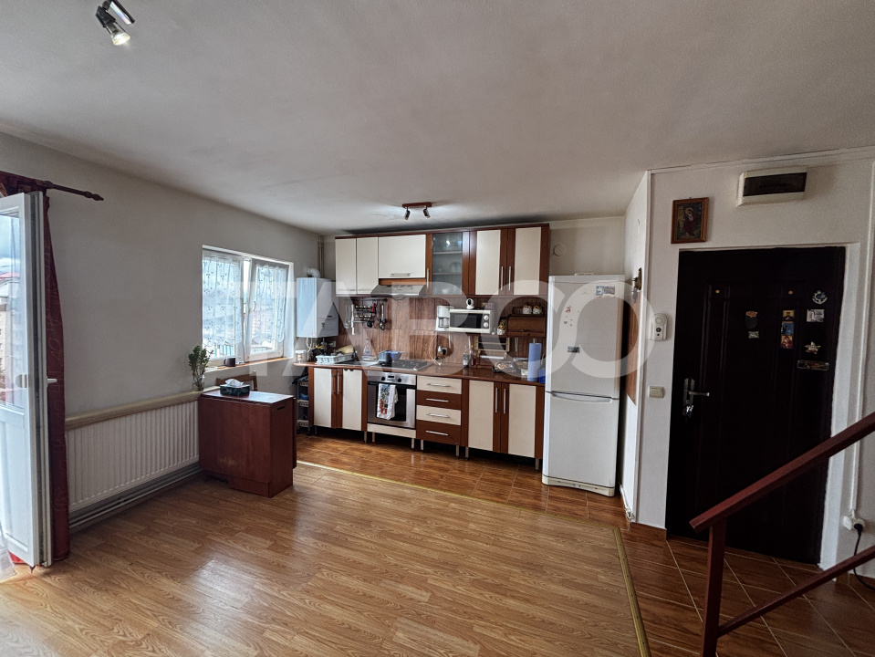 Apartament de vanzare 3 camere complet mobilat utilat Valea Aurie in Sibiu - Calea Poplacii
