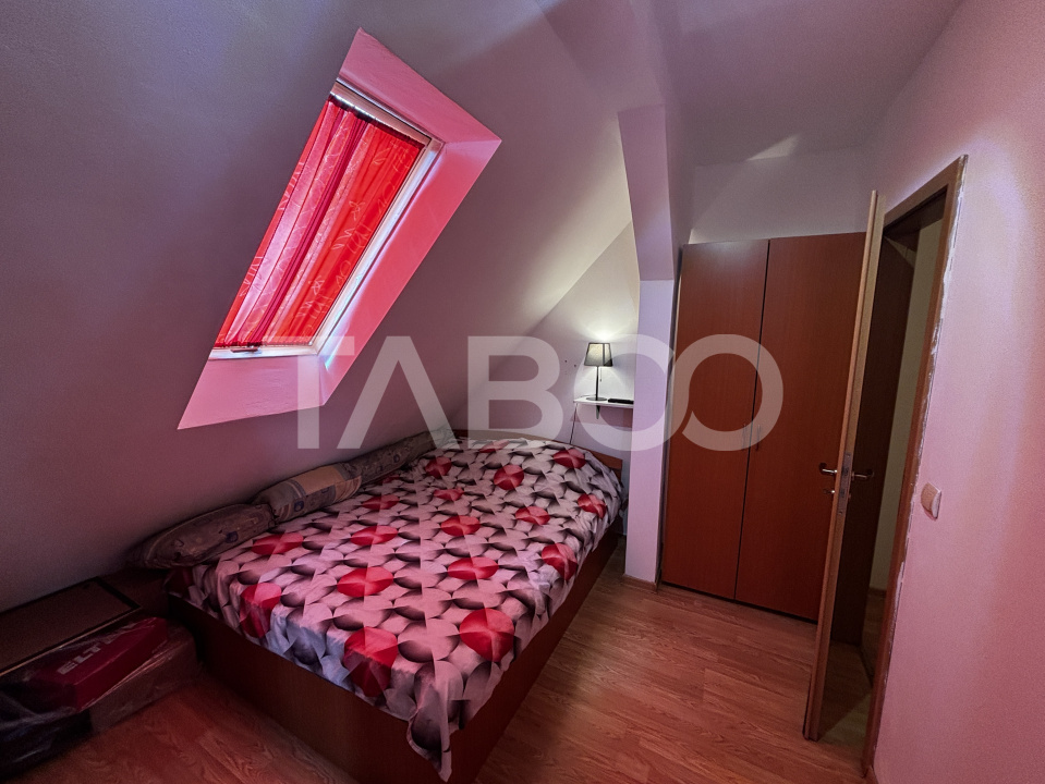 Apartament de vanzare 3 camere complet mobilat utilat Valea Aurie