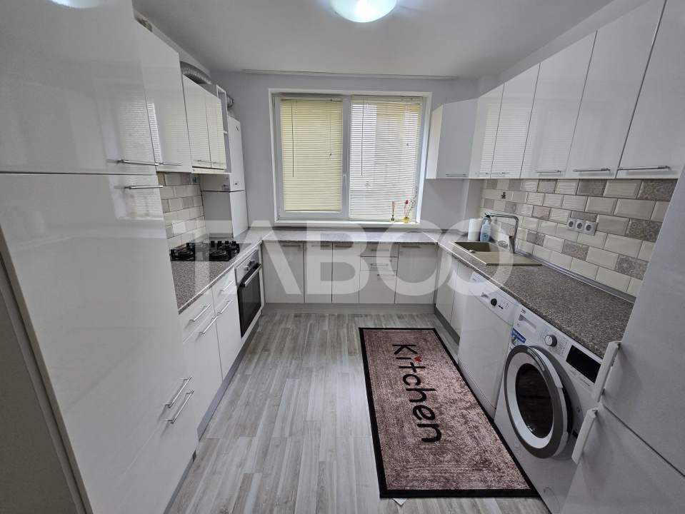 Apartament de vanzare 3 camere cu gradina parcare Arhitectilor Sibiu