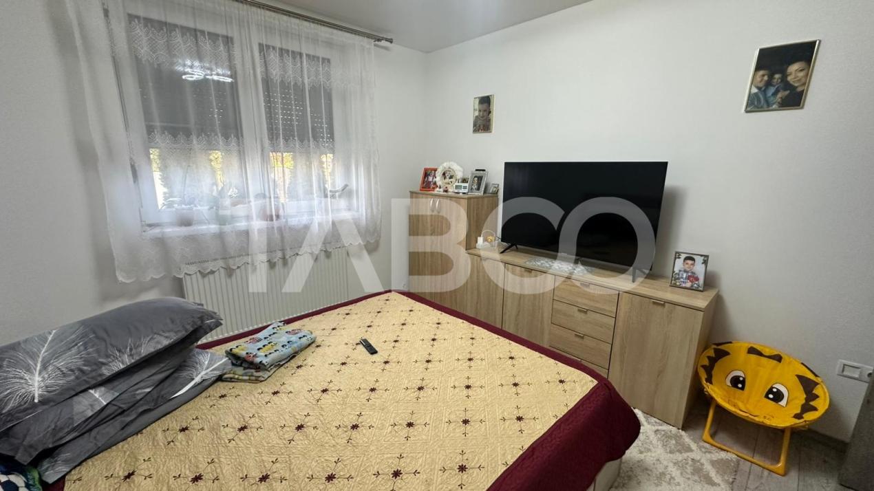 Apartament de vanzare 3 camere mobilat utilat Selimbar Sibiu 