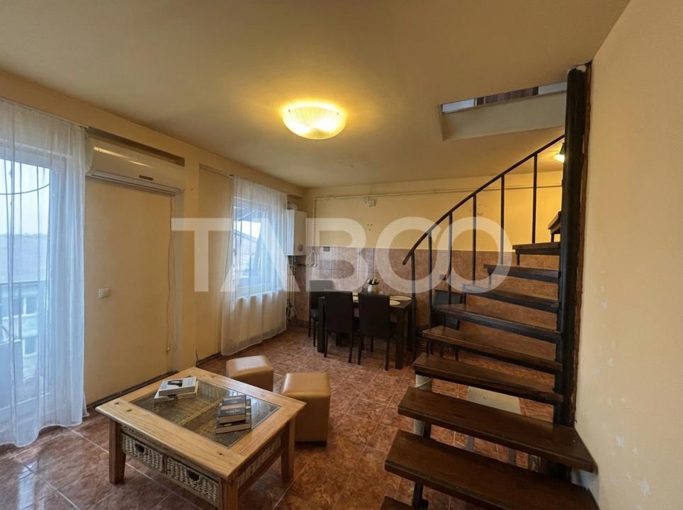 Apartament de vanzare 3 camere mobilate utilate si 2 bai zona Terezian