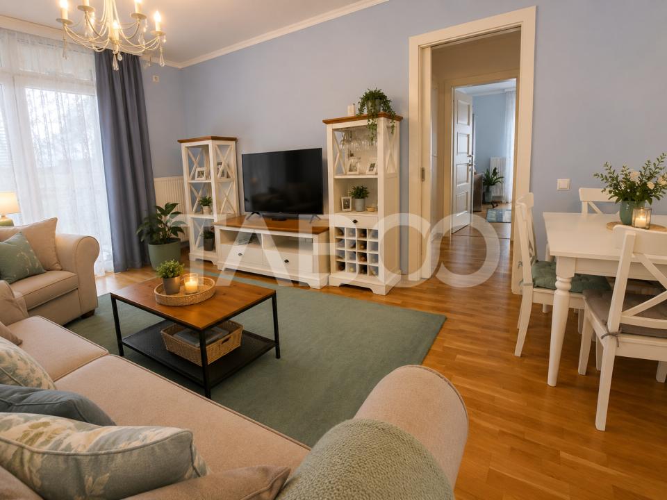 Apartament de vanzare 4 camere balcon boxa lift bloc nou zona Centrala