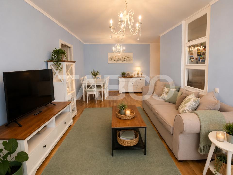 Apartament de vanzare 4 camere balcon boxa lift bloc nou zona Centrala