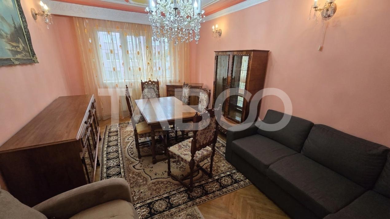 Apartament de vanzare 4 camere decomandate etaj 1 Vasile Aaron Sibiu