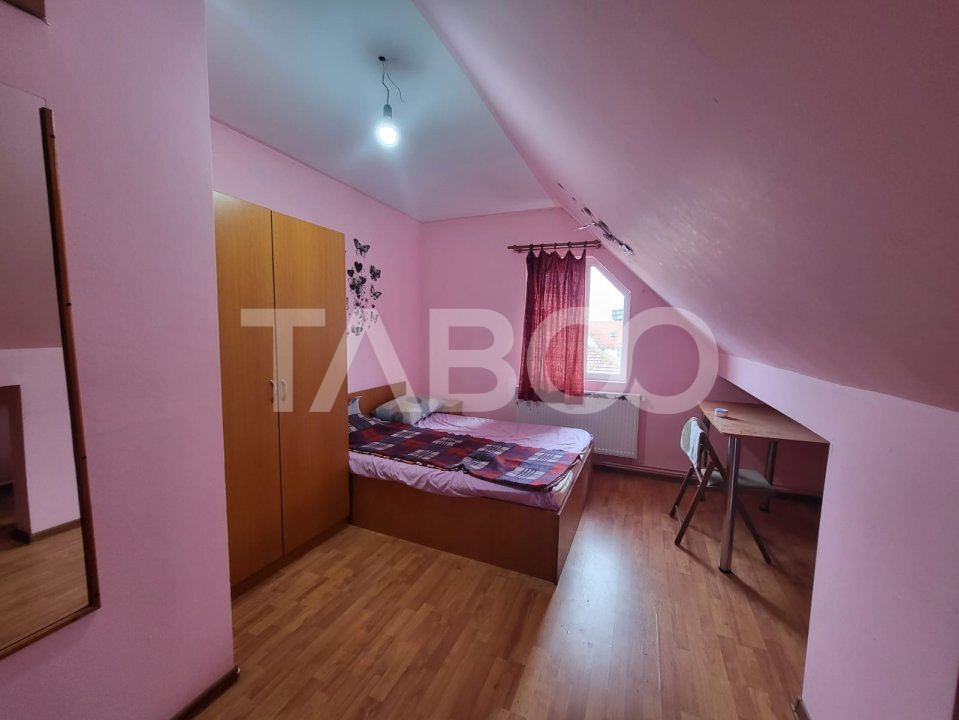Apartament de vanzare 4 camere pe 2 etaje 84 mp zona Rahovei Sibiu