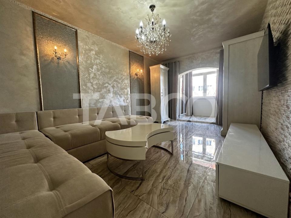 Apartament de vanzare 4 camere ultrafinisat etaj 1 zona Strand Sibiu