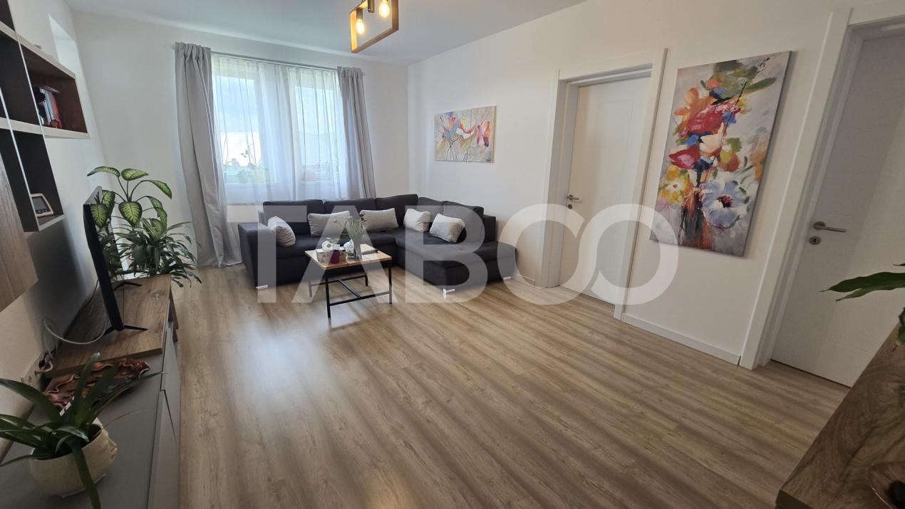 Apartament de vanzare 57mp 2 camere mobilat utilat in zona Borscarie