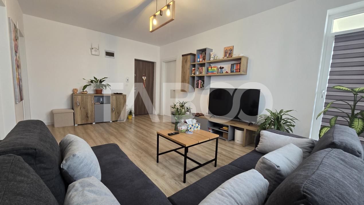 Apartament de vanzare 57mp 2 camere mobilat utilat in zona Borscarie