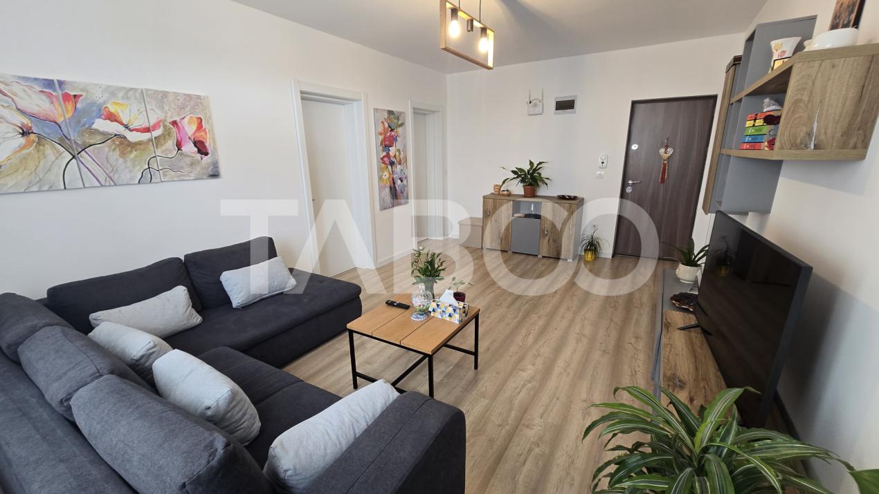 Apartament de vanzare 57mp 2 camere mobilat utilat in zona Borscarie