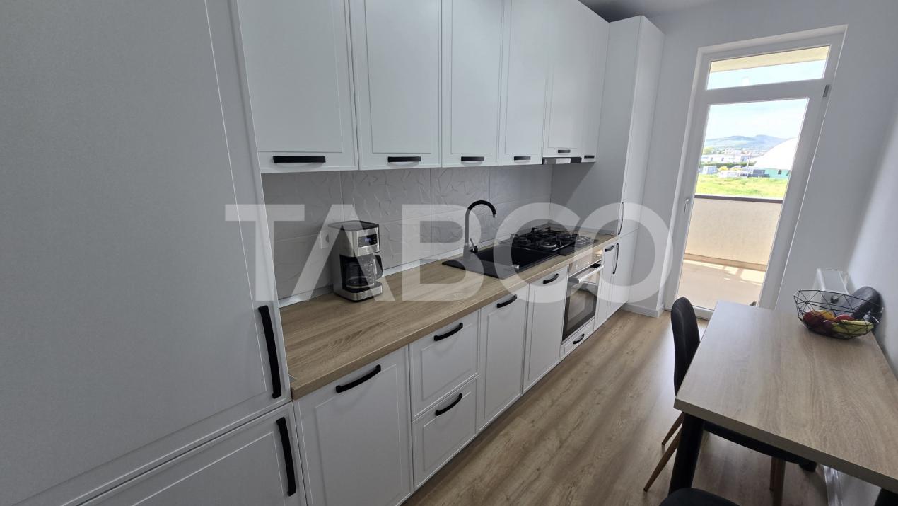 Apartament de vanzare 57mp 2 camere mobilat utilat in zona Borscarie