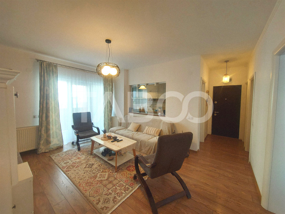 Apartament de vanzare 70 mpu etaj 1 dressing 2 balcoane Selimbar