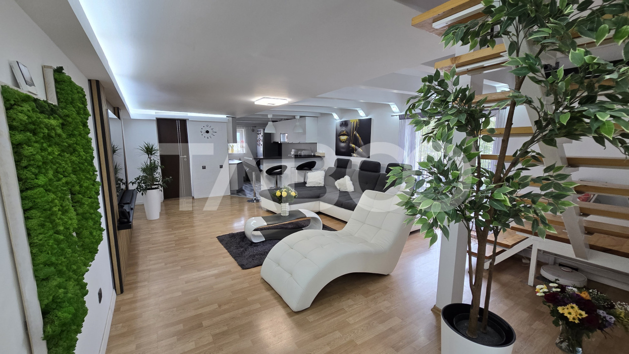 Apartament de vanzare 82mp 4 camere 2 bai in zona Rahovei Sibiu