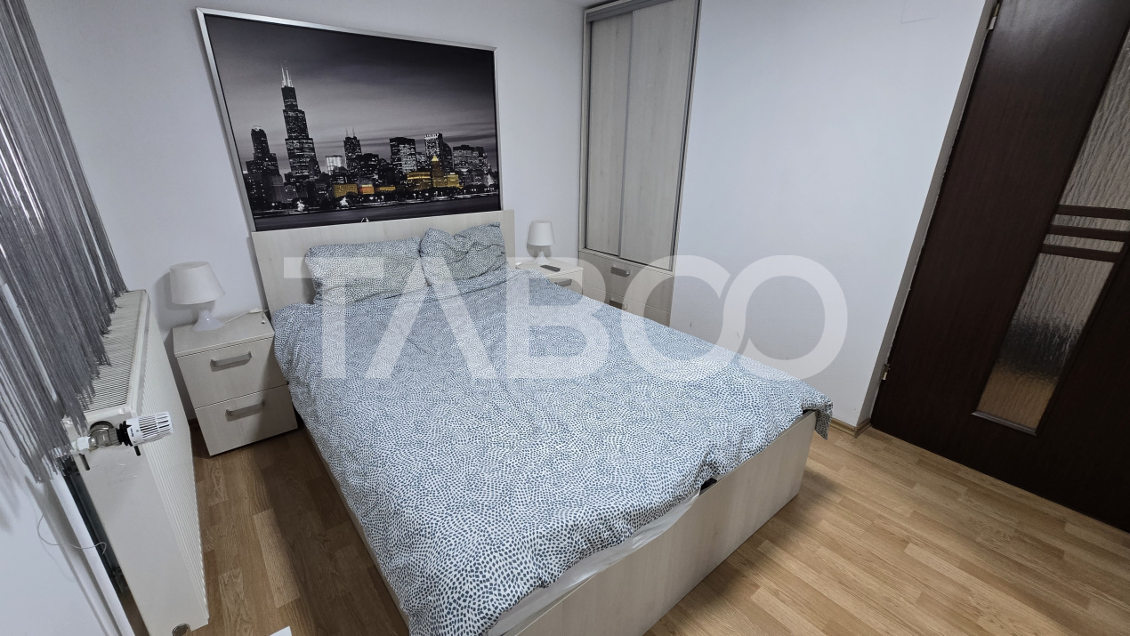 Apartament de vanzare 82mp 4 camere 2 bai in zona Rahovei Sibiu