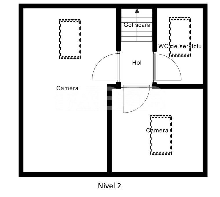 Apartament de vanzare 82mp 4 camere 2 bai in zona Rahovei Sibiu