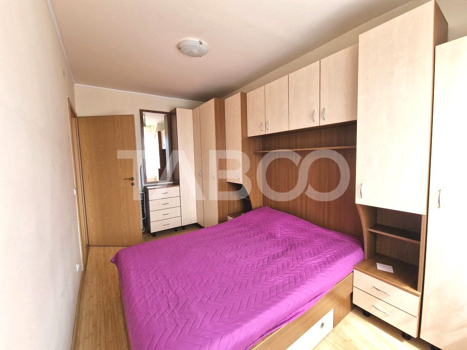 Apartament de vanzare complet mobilat 2 camere pe Semaforului Sibiu