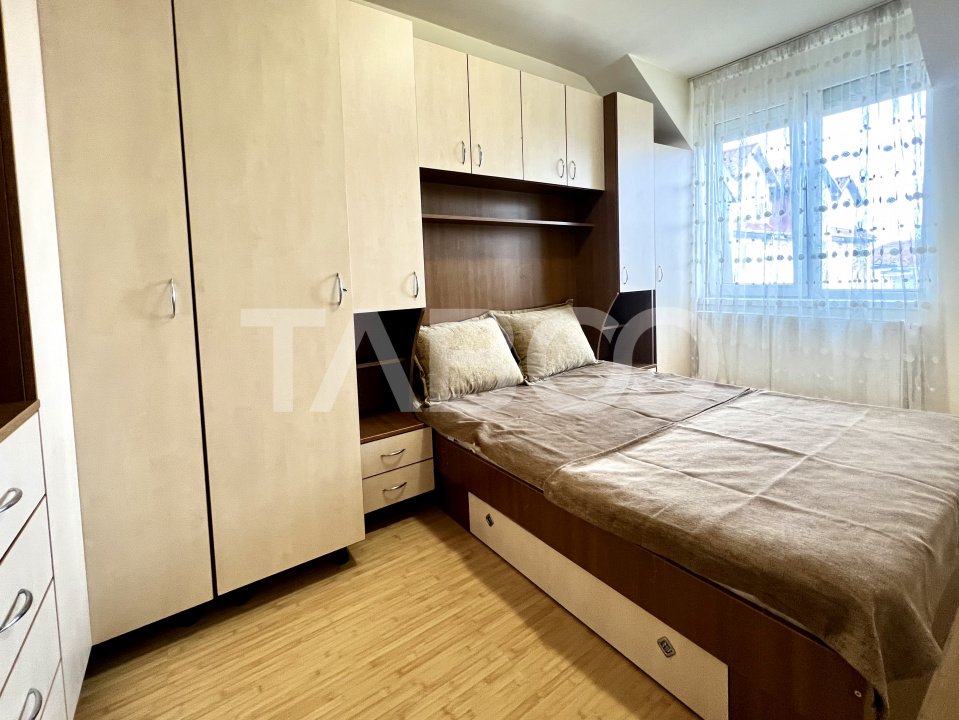 Apartament de vanzare complet mobilat 2 camere pe Semaforului Sibiu