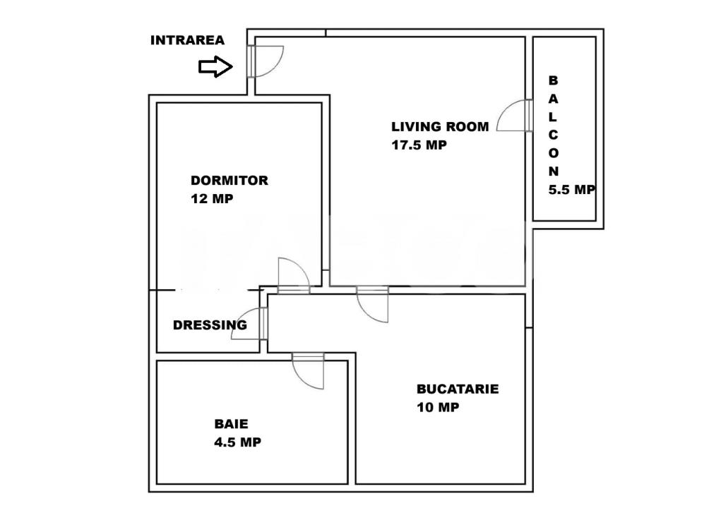 Apartament de vanzare cu 2 camere balcon parcare strada Bieltz nr 89 