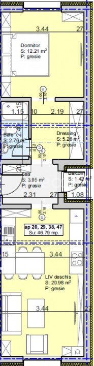 Apartament de vanzare cu 2 camere balcon - spatiu,confort si armonie
