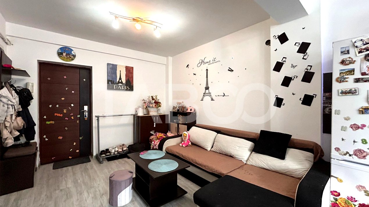 Apartament de vanzare cu 2 camere loc de parcare si balcon in Sibiu