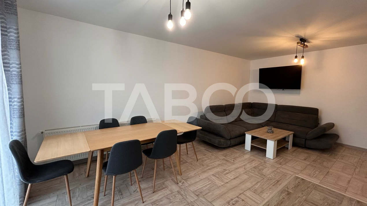 Apartament de vanzare cu 3 camere 2 bai 2 locuri de parcare in Sibiu