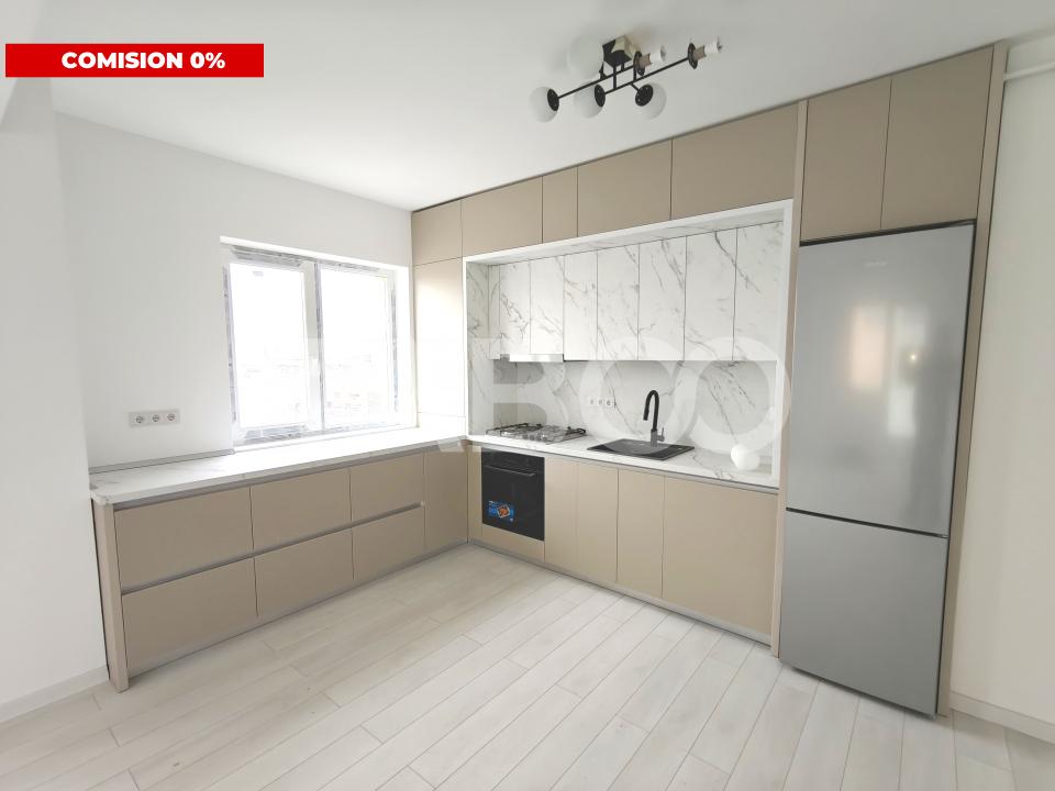 Apartament de vanzare cu 3 camere 2 bai si 2 balcoane in Sibiu