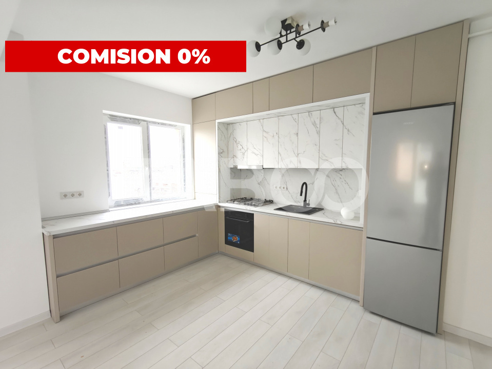 Apartament de vanzare cu 3 camere 2 bai si 2 balcoane in Sibiu in Sibiu - Calea Surii Mici