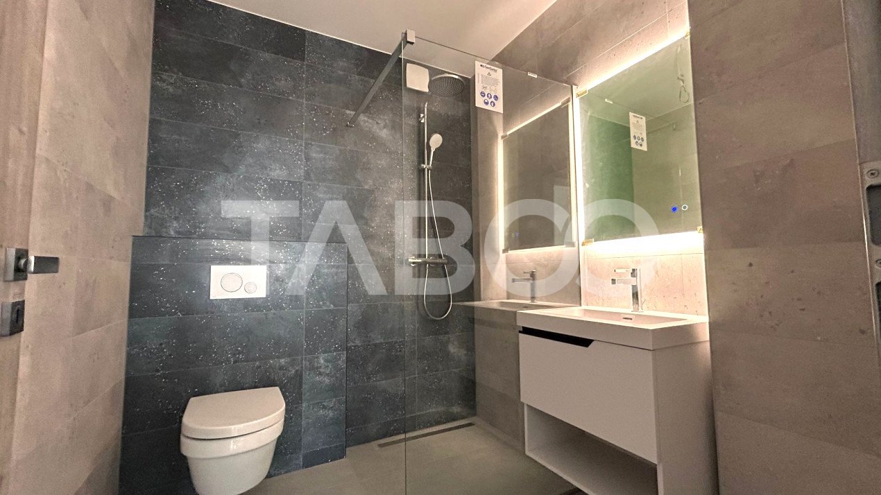 Apartament de vanzare cu 3 camere 2 balcoane 2 bai loc parcare Sibiu