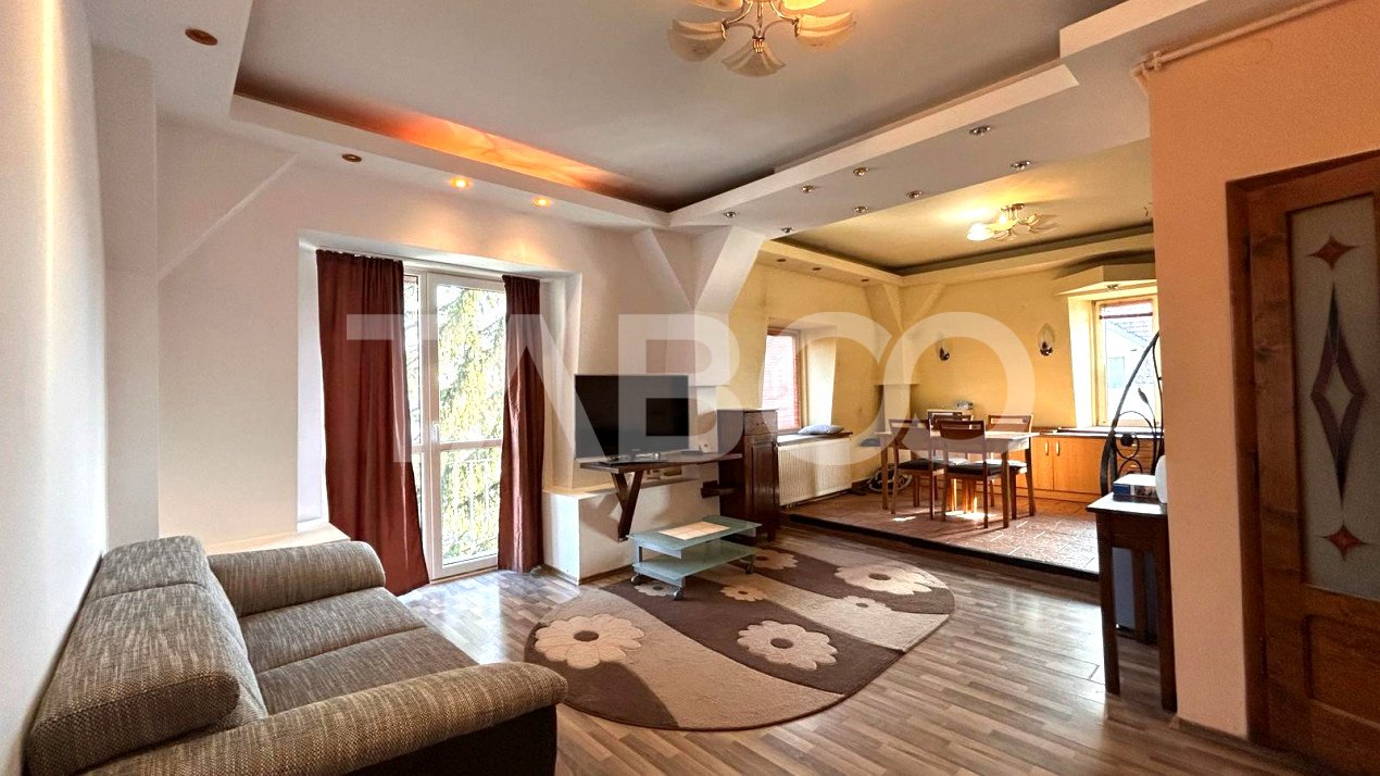 Apartament de vanzare cu 3 camere 63 mpu 2 balcoane 2 bai in Sibiu