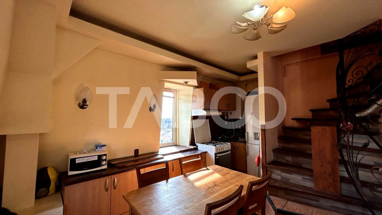 Apartament de vanzare cu 3 camere 63 mpu 2 balcoane 2 bai in Sibiu