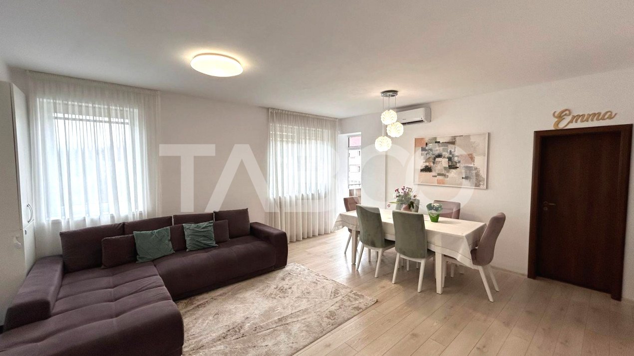 Apartament de vanzare cu 3 camere 87 mpu garaj boxa balcon in Sibiu