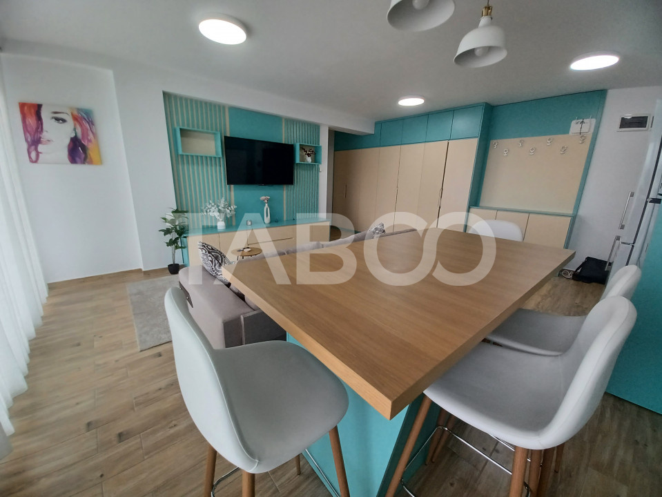 Apartament de vanzare cu 3 camere si balcon Kogalniceanu in Sibiu -  Partenie Cosma