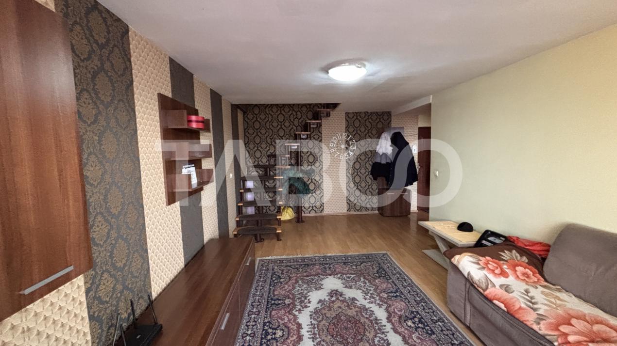 Apartament de vanzare cu 4 camere 103 mpu+ balcon zona Turnisor Sibiu