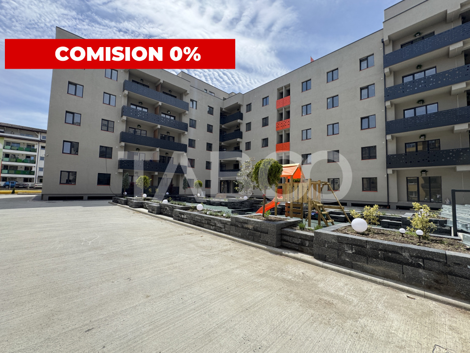 Apartament de vanzare decomandat 2 camere 60 mpu balcon Rahovei Sibiu