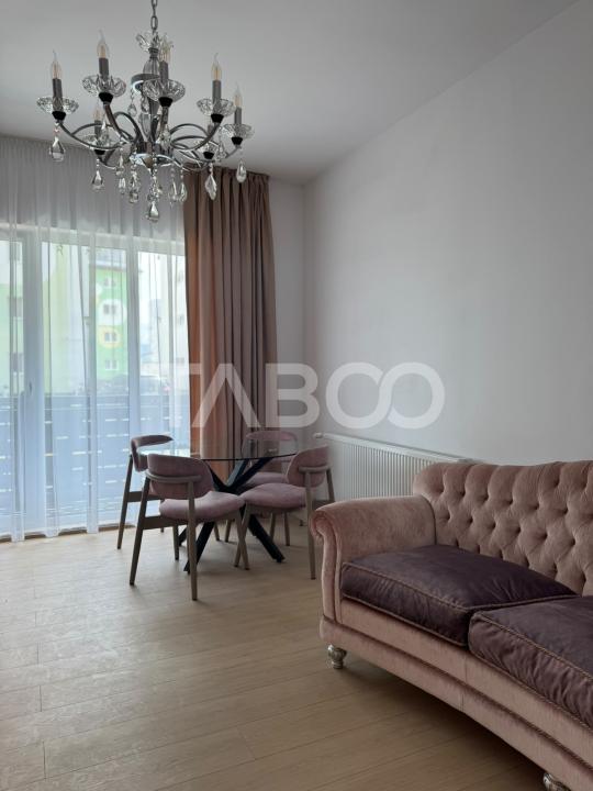 Apartament de vanzare decomandat 2 camere 60 mpu balcon Rahovei Sibiu