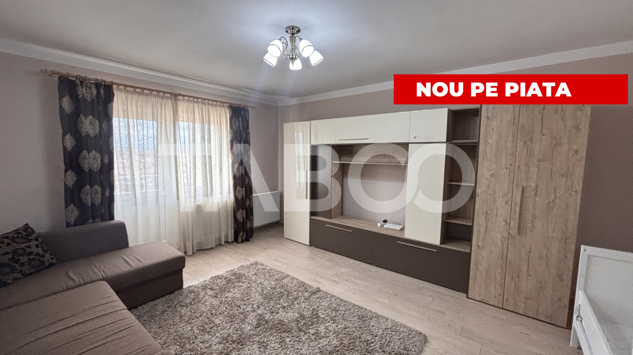 Apartament de vanzare decomandat 56mpu + pivnita zona Terezian in Sibiu - Lunga
