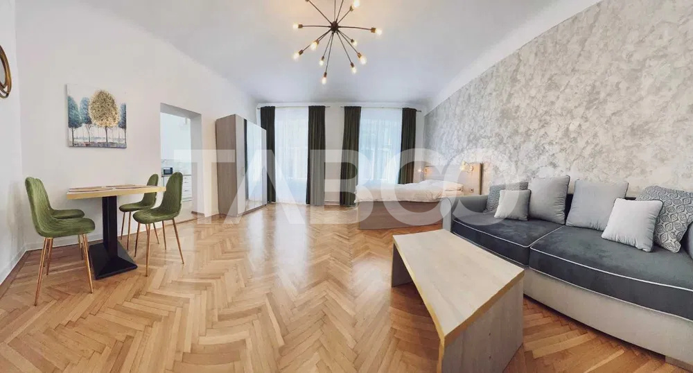 Apartament de vanzare in Centrul Istoric Sibiu 90 mpu mobilat utilat